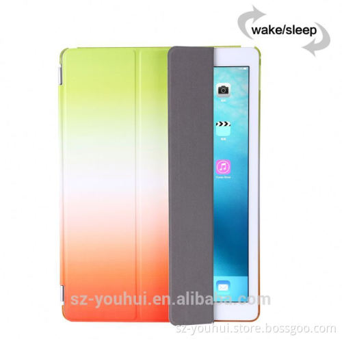 High quality wholesale rainbow color for ipad pro 12.9 case with stand